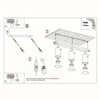 Loftslampe RING 3 krom