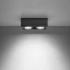Loftslampe QUATRO 2 beton