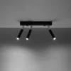 Loftslampe EYETECH 3 sort