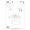 Loftslampe RIZA beton