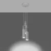 Hængende lampe BORGIO 3P hvid
