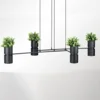 Hængende lampe KUKKIA sort