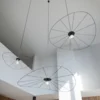 Hængende lampe ESKOLA 110 sort