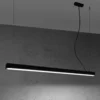 Hængende lampe PINNE 118 sort