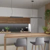 Hængende lampe PINNE 118 sort