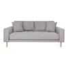 Lido 2,5 Personers Sofa lysegrå med 2 puder
