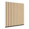 Akustikpanel, træfiner i egetræslook - 52x52 cm.