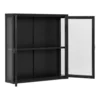 Brisbane hængende vitrineskab, Sort