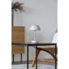 Holt LED Bordlampe, sand/stål genopladelig