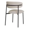 Mira Spisebordsstol bouclé