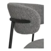 Mira Spisebordsstol bouclé