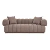 Aurora Sofa, Brun med 2 puder