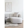 Kingston Sofa, Naturfarvet højrevendt med 2 puder