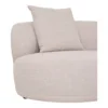 Kingston Sofa, Naturfarvet højrevendt med 2 puder