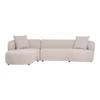 Kingston Sofa, Naturfarvet venstrevendt med 2 puder