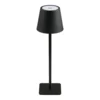 Bradford Bordlampe i sort metal og genopladelig