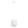 Loftlampe Coventry hvid - højde 26 cm.