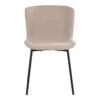 Maceda Spisebordsstol i beige bouclé