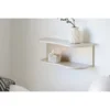 Fyrfadsstage, Cement i brun/beige