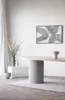Vase i beige keramik
