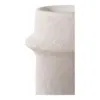 Lysestager i cement, hvid sæt á 2 stk.