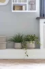 Græs, grøn kunstig plante
