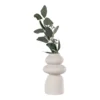 Vase i beige keramik