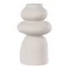 Vase i beige keramik
