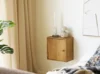 Townsville væghylde med låge