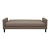 Milton Sovesofa, brun med sorte ben