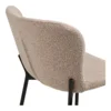 Maceda Counterstol i beige bouclé