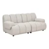 Taza modulsoft, sandfarvet 2,5 personers sofa