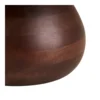 Heide Sofabord, Mango træ og marmor - 35 cm.