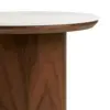 Noli hjørnebord, keramisk bordplade/askefiner