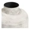 Hou metal dekorationskrukke i antik beige, Stor