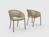 Novella Spisebordsstol i farven beige