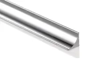Hulkehl-liste, MASSIV BLANK aluminium