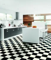Tarkett Iconik T-Extra, Albi - Black and White 