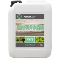 Floorcoat white finish hvid lak 