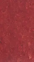 DLW Marmorette linoleum, Lobster red 