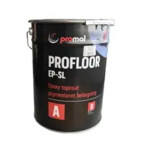 Gulvmaling - Promal, EP-SL, indfarvet epoxybelægning - sæt - 20 kg