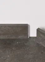 Vinyl fodpanel til Viskan - Medium, Dark Gritty Stone, INGEN RETURRET! 