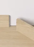 Vinyl fodpanel til Glomma - Medium, Greige Meadow Oak, INGEN RETURRET!