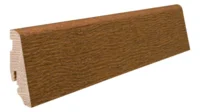 Fodpanel til trægulv, Eg børstet, 19x58 mm. Oliebehandlet